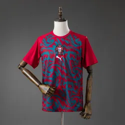 US16.99 - Portugal 2026 Warmup Jersey - Red