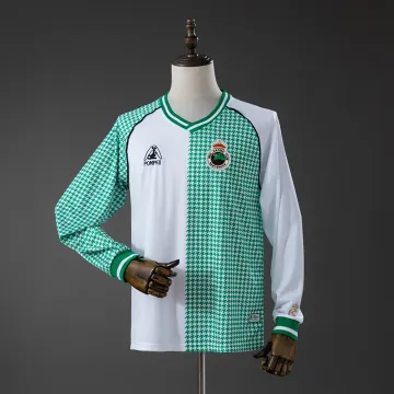 Camisola de manga comprida do 113º aniversário do Racing de Santander