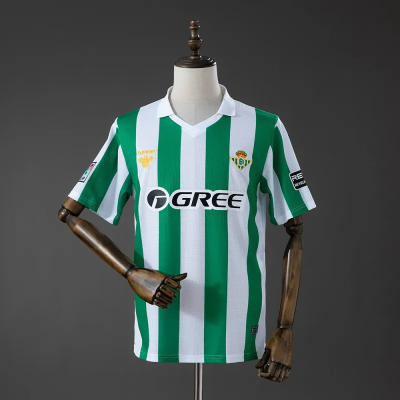 Camisa do Real Betis 2025/26 em estilo retro