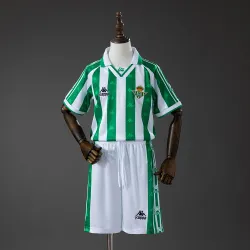 Real Betis 95/97 Home Retro Kids Kit Jersey - product photo US20.98 - Real Betis 95/97 Home Retro Kids Kit Jersey