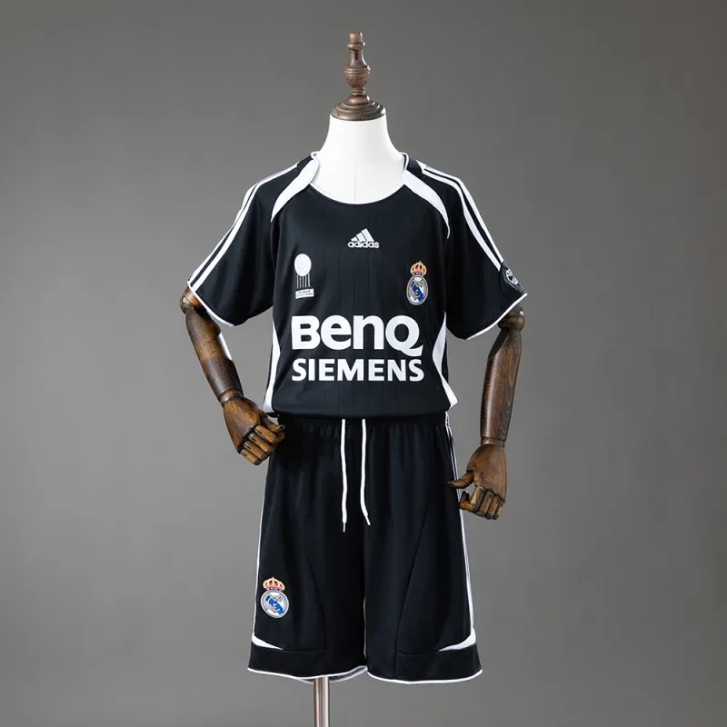Real Madrid 06/07 Third Away Retro Kids Kit Jersey