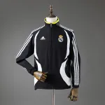 Real Madrid 06/07 Windjack - Zwart Real Madrid 06/07 Windbreaker – Black