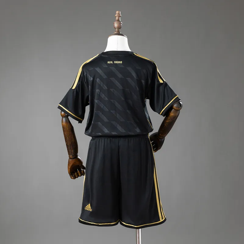 Real Madrid 11/12 Away Retro Kids Kit Jersey