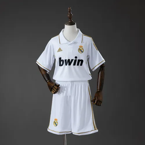 Maglia kit Real Madrid 11/12 Home Retro Kids