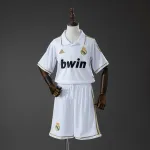 Maglia kit Real Madrid 11/12 Home Retro Kids Real Madrid 11/12 Home Retro Kids Kit Jersey