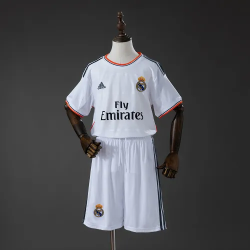 Real Madrid 13/14 Home Retro Kids Kit Jersey