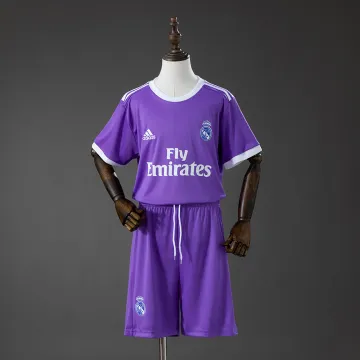 Real Madrid 16/17 Away Retro Kids Kit Jersey