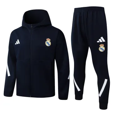 Real Madrid 2025/26 Black Hoodie Suit