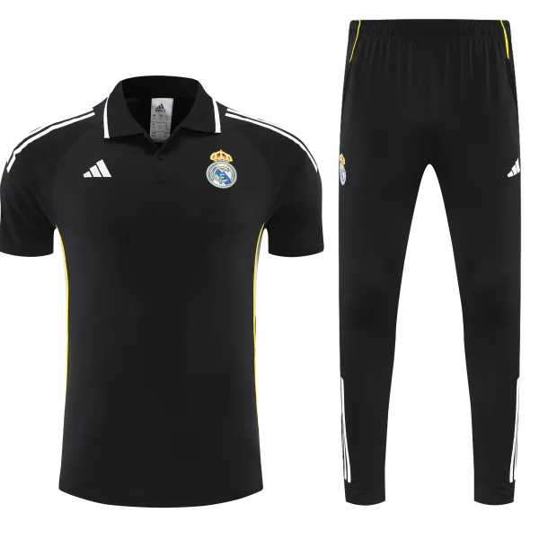 Polo de futebol do Real Madrid 25/26 - Qualidade de primeira classe - Vista detalhada