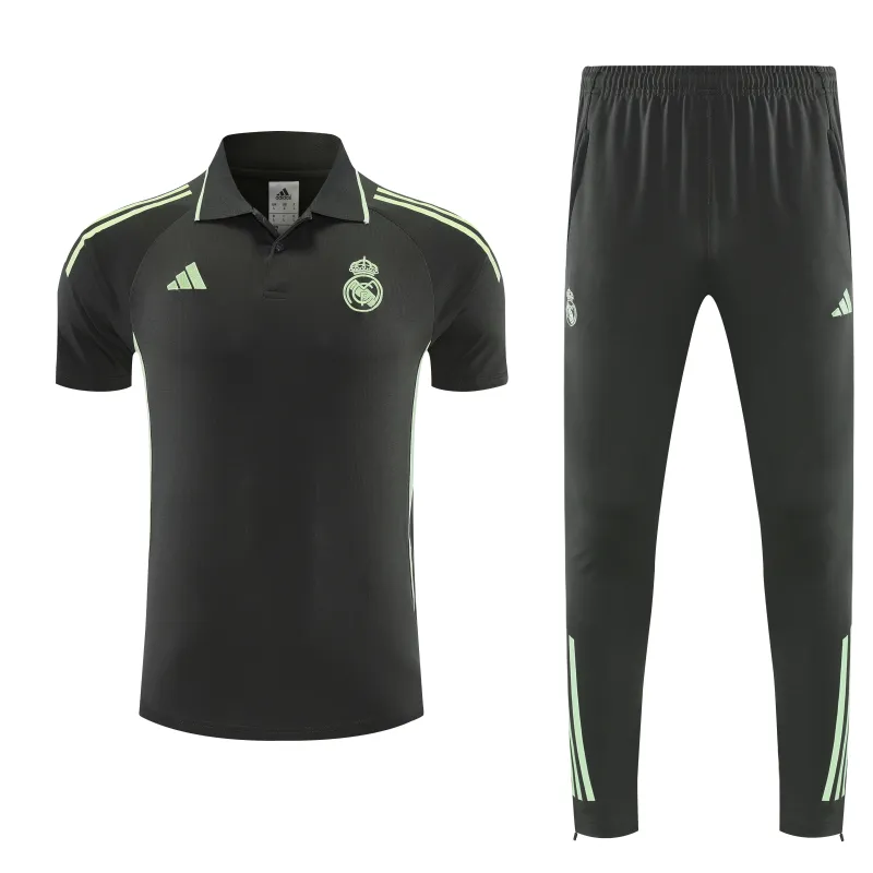 Tuta da allenamento Real Madrid 2025/26 POLO Nero