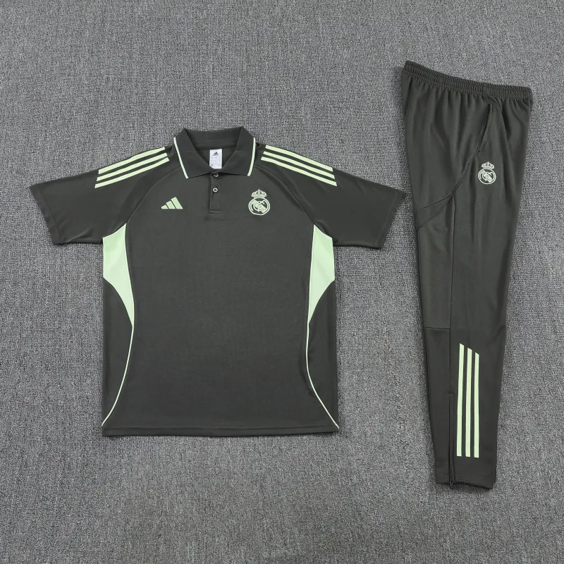 Tuta da allenamento Real Madrid 2025/26 POLO Nero