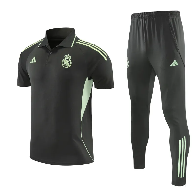Tuta da allenamento Real Madrid 2025/26 POLO Nero