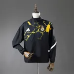 Real Madrid 2025/26 Coupe-vent d'avant match Noir Real Madrid 2025/26 Pre-Match Windbreaker Black