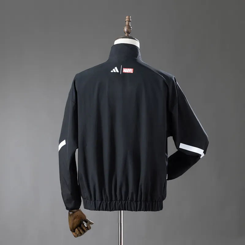 Real Madrid 2025/26 Pre-Match Windbreaker Black