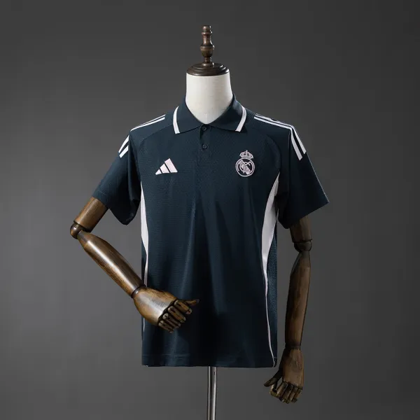 Pólo de futebol do Real Madrid 25/26 - Qualidade A Vista detalhada