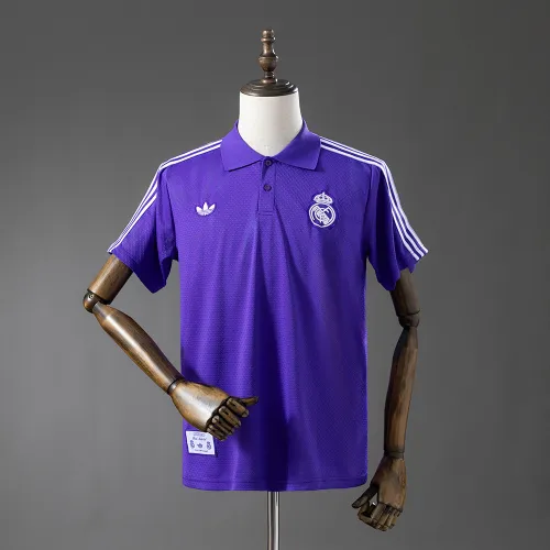 Real Madrid 2025/26 POLO Shirt Purple