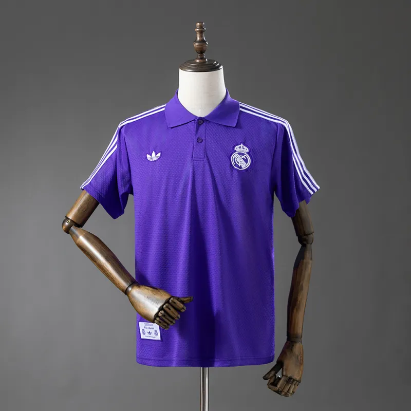 Real Madrid 2025/26 POLO Shirt Purple