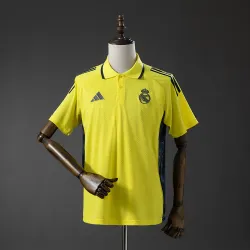 US17.99 - Real Madrid 2025/26 POLO Shirt Yellow