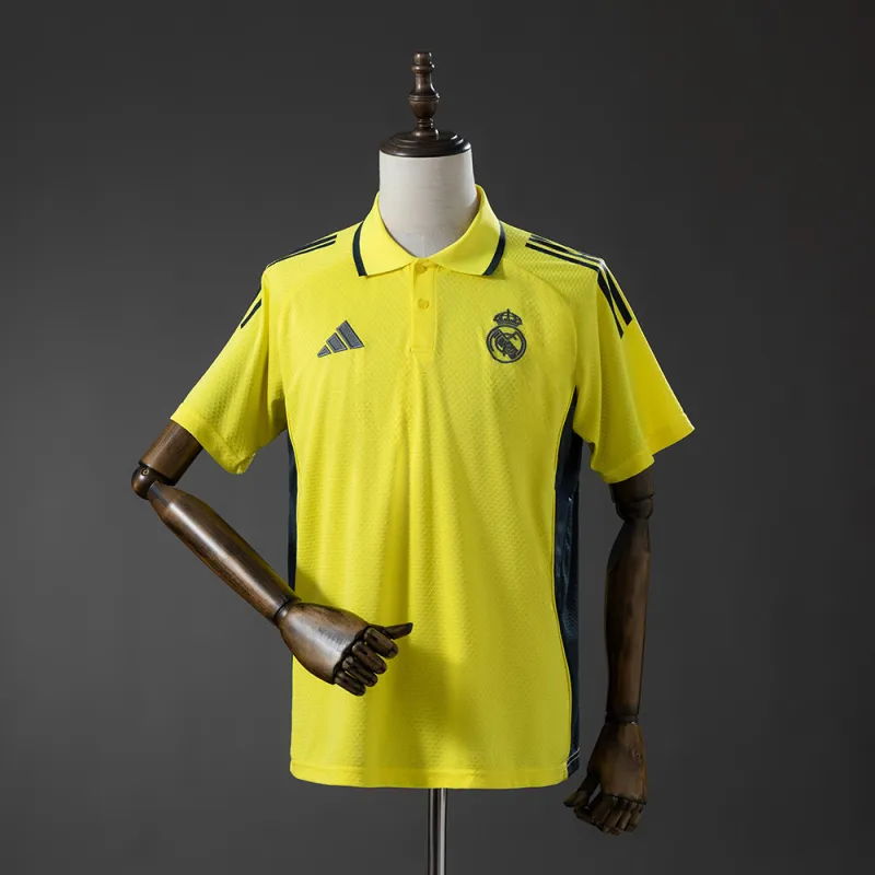 Real Madrid 2025/26 POLO Shirt Amarillo