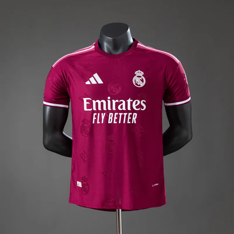 Real Madrid 26/27 Special Edition Player Version – Maroon Jersey