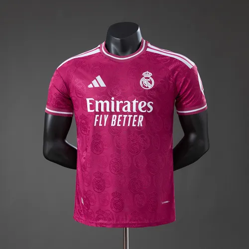 Real Madrid 26/27 Sonderausgabe Spieler Version - Rose Rotes Trikot