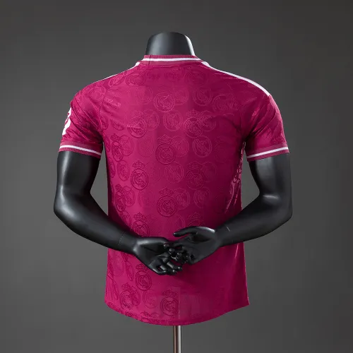 Real Madrid 26/27 Edição Especial Versão Jogador - Camisola Vermelho Rosa