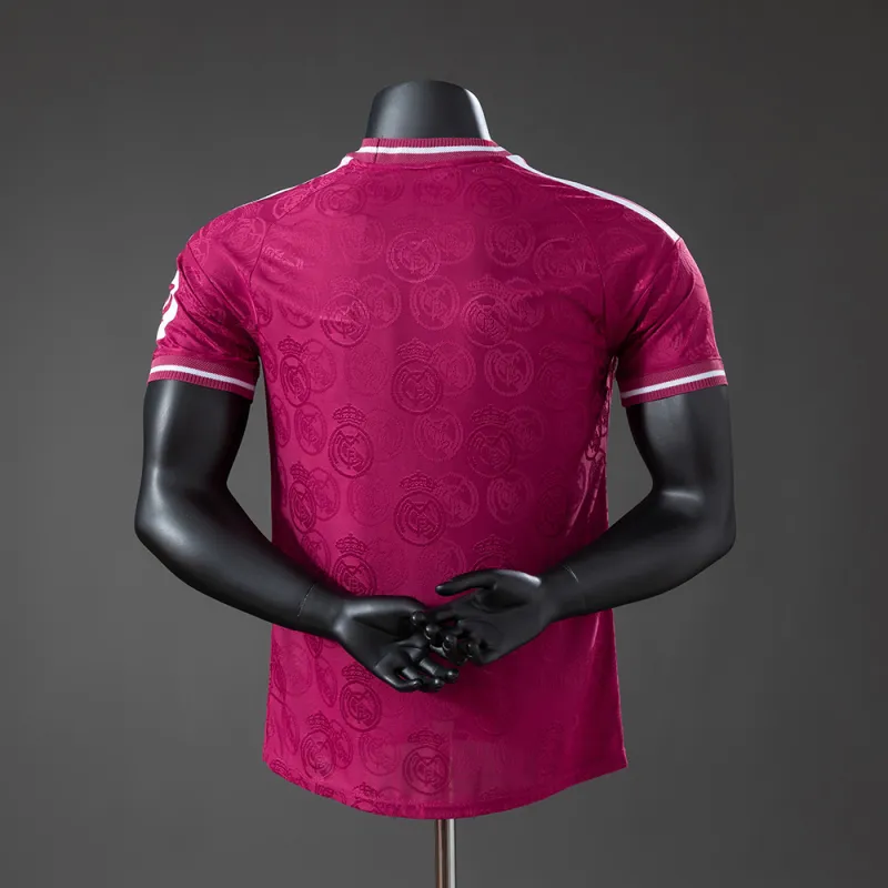 Real Madrid 26/27 Special Edition Player Version – Rose Red Jersey