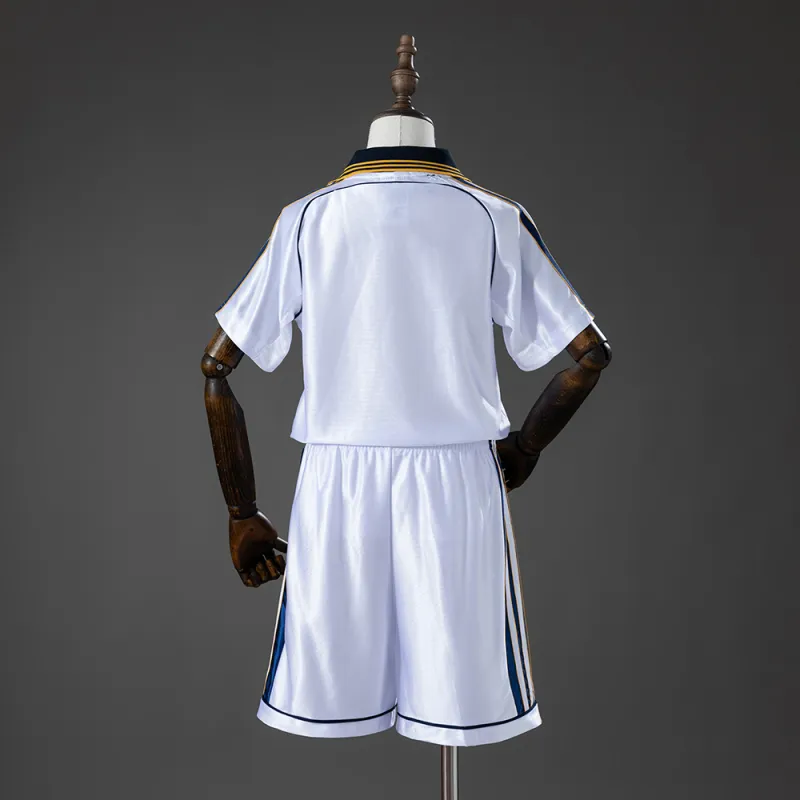 Real Madrid 98/00 Home Retro Kids Kit Jersey