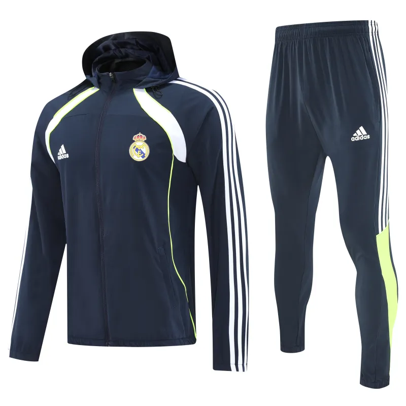 Real Madrid 2026/27 Windbreaker Training Suit Blue