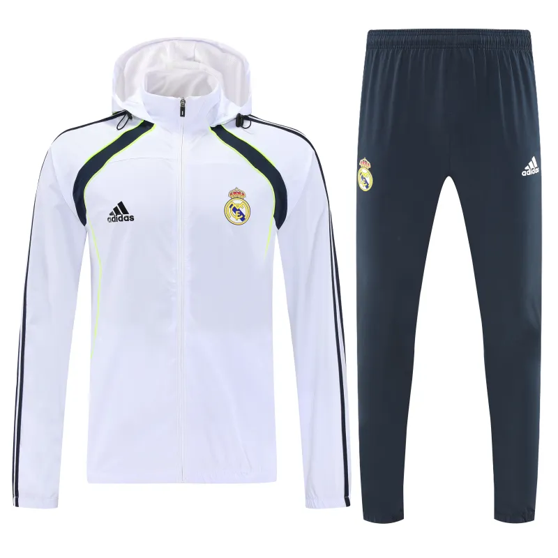 Real Madrid 2026/27 Windbreaker Training Suit White
