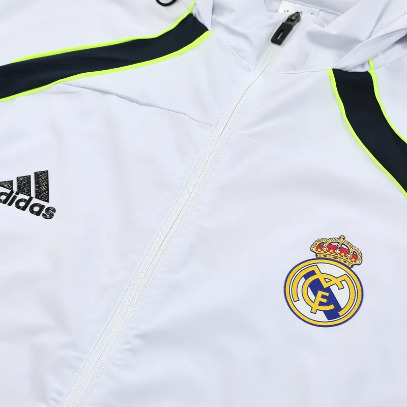 Real Madrid 2026/27 Windbreaker Training Suit White