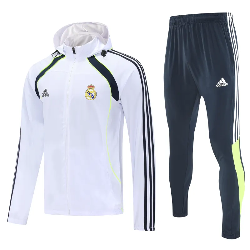 Real Madrid 2026/27 Windbreaker Training Suit White