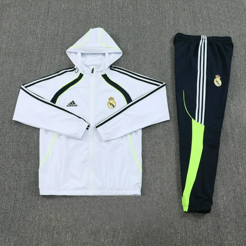 Real Madrid 2026/27 Windbreaker Training Suit White