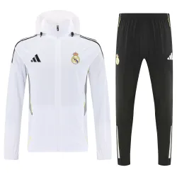 US47.99 - Real Madrid 2026/27 Windbreaker Trainingsanzug weiß