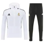 Real Madrid Trainingsanzug mit Windjacke 2026/27, weiß