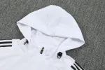 Real Madrid Trainingsanzug mit Windjacke 2026/27, weiß