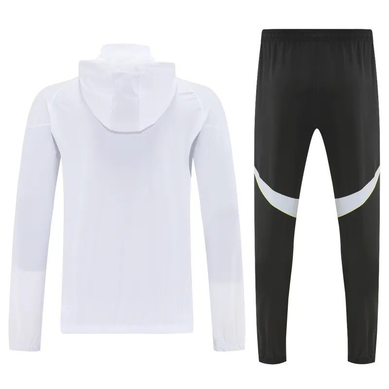 Real Madrid Trainingsanzug mit Windjacke 2026/27, weiß