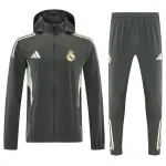 Real Madrid 2026/27 Windbreaker Training Suit Green Real Madrid 2026/27 Windbreaker Training Suit Green