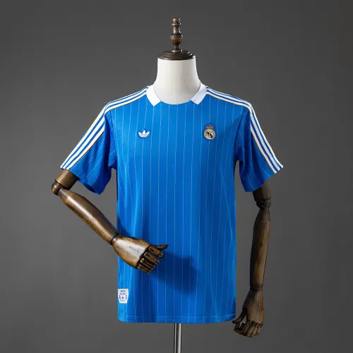 Real Madrid Terrace Icons T-Men's Shirt Blue