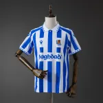Real Sociedad 25/26 Retro-Stil Trikot Real Sociedad 25/26 Retro Style Trikot