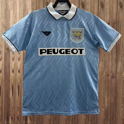 Retro 1994-96 Coventry City home Men's soccer jersey