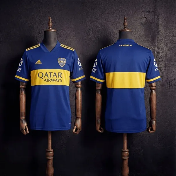Boca Juniors Retro-Trikot 20/21 – A-Qualität – Detailansicht