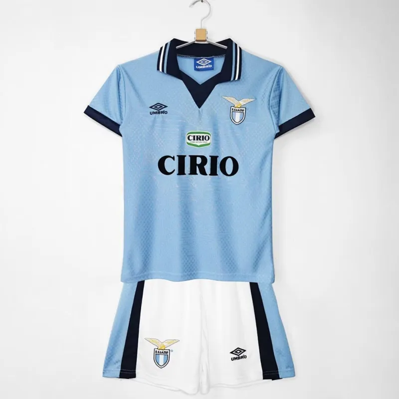 Retro Lazio 1996/97 Home kid kit