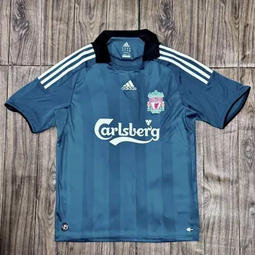 Camisolas de futebol de campo do Liverpool Retro 2008/09