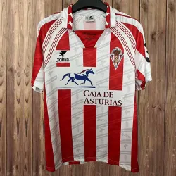 Retro Sporting de Gijon 1995/96 home Retro soccer jerseys - product photo US20.99 - Retro Sporting de Gijon 1995/96 home Retro soccer jerseys