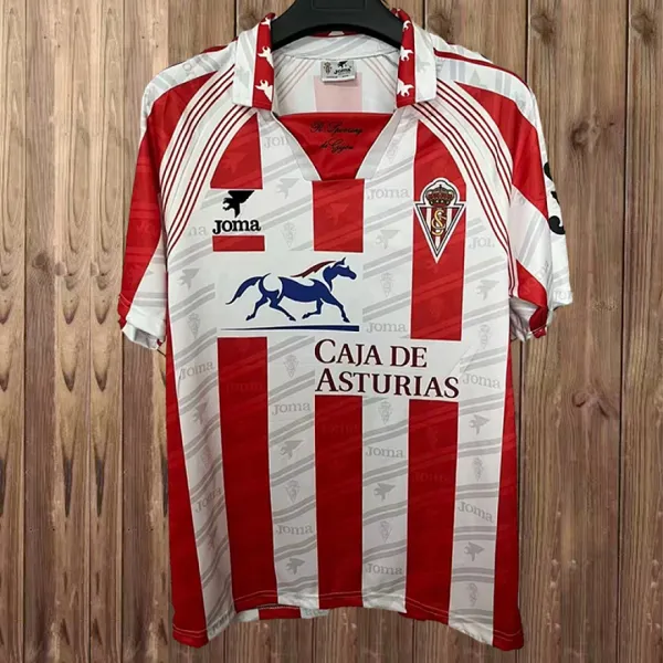 Sporting de Gijon 95/96 retro jersey - A-Grade Quality Detail View