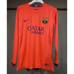 US21,99 - Retro Barcelona 2014/15 uittenue met lange mouwen, spelersversie