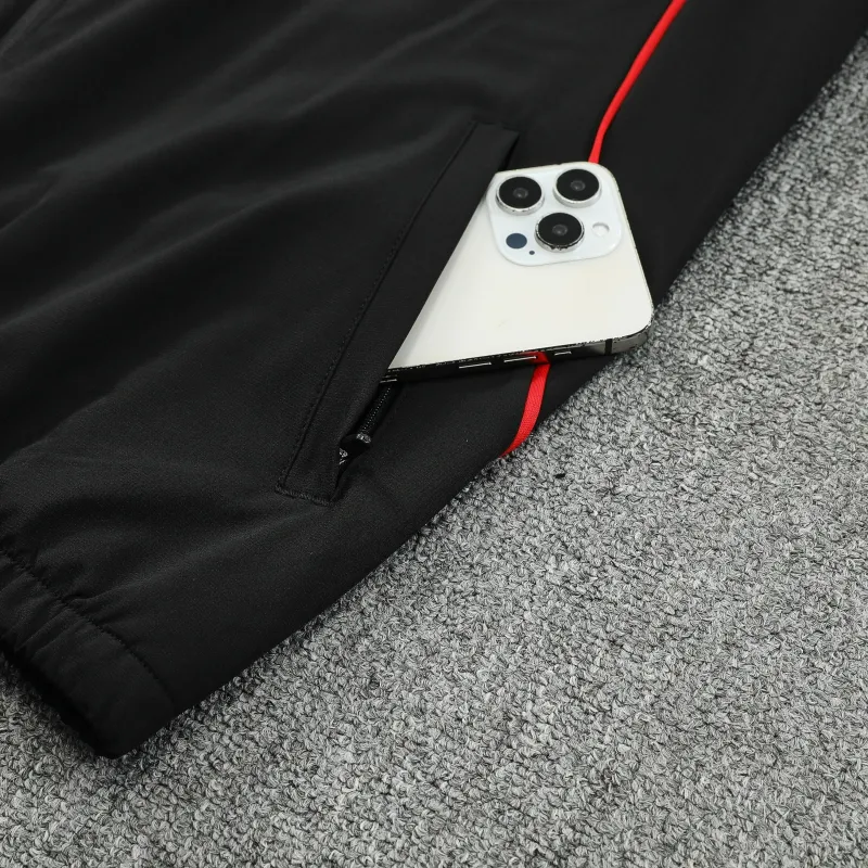 River Plate 2026/27 Windbreaker Training Suit Black