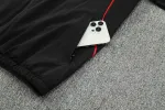 River Plate 2026/27 Windbreaker Training Suit Black
