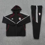 River Plate 2026/27 Windbreaker Training Suit Black